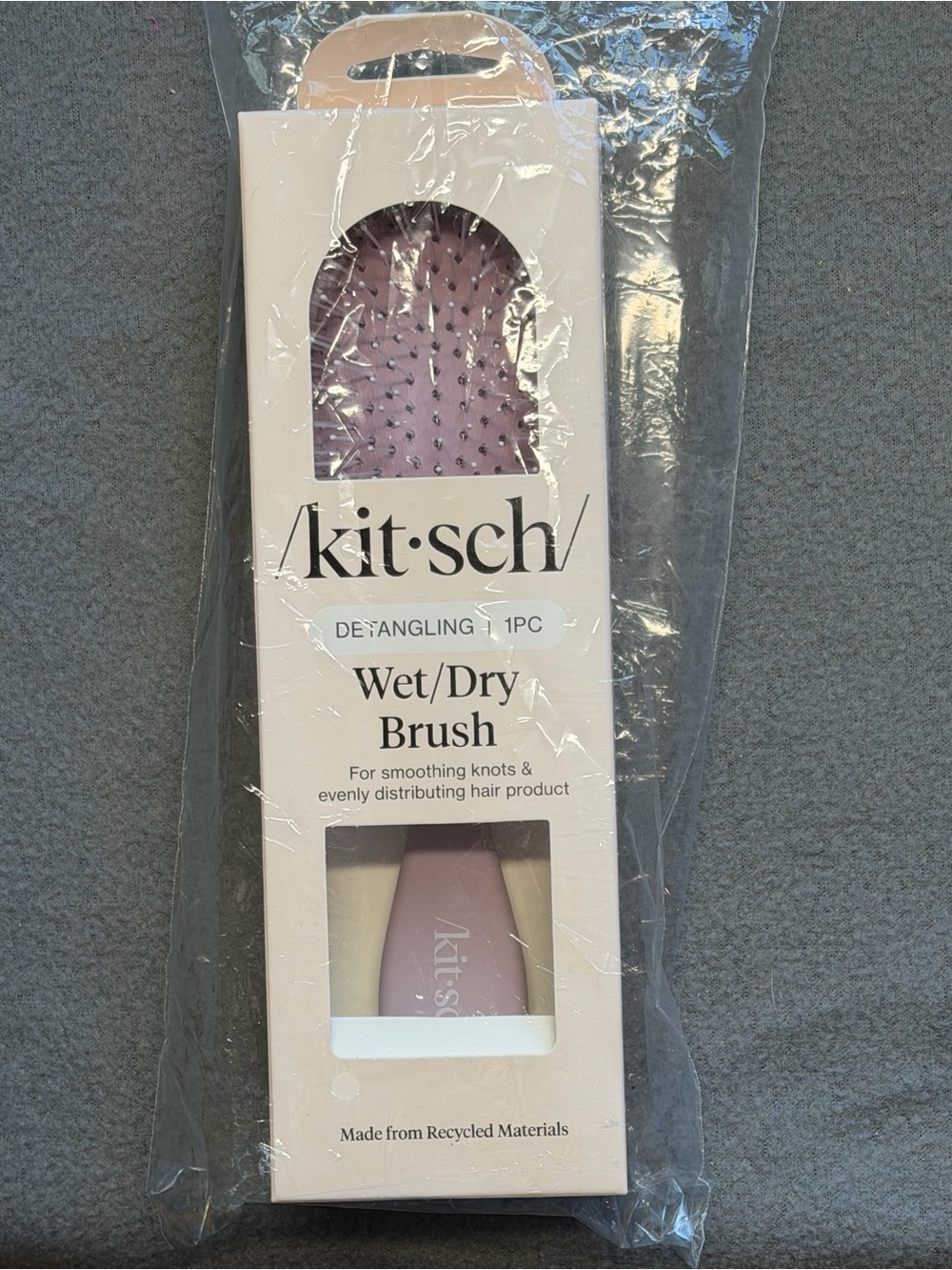 Kitsch Pale Pink Wet/Dry Detangling Brush